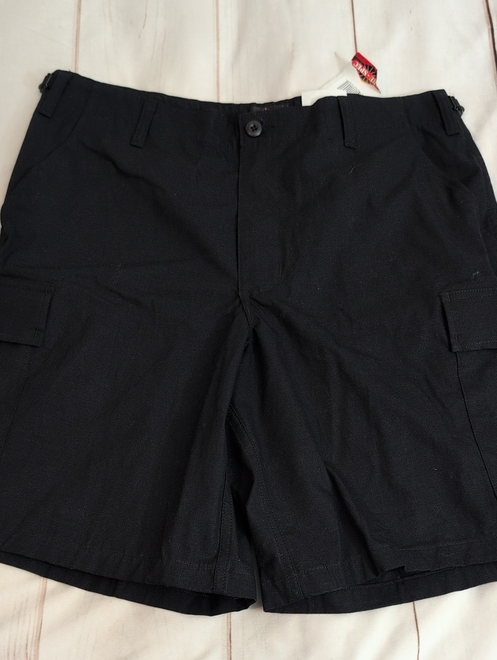 TRU-SPEC Mens Large BDU Cargo Shorts Navy 100% Cotton Ripstop Tactical NWT
